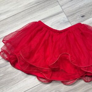 Cherokee Vibrant Red Tutu Skirt